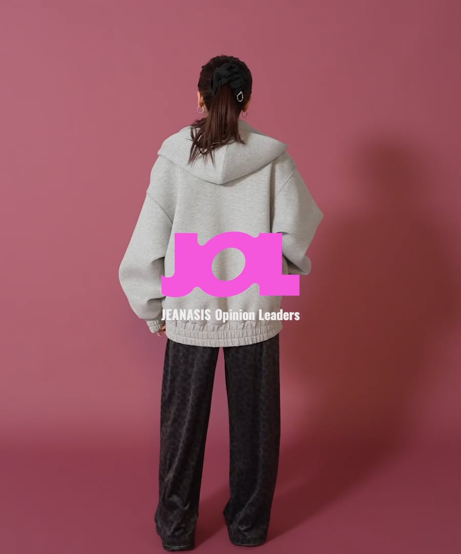 JEANASIS MIKU企画　リラックスベロアパンツ jeanasis(ジーナシス)❤︎【MIKU企画】リラックスベロアパンツ