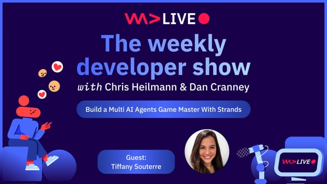 WeAreDevelopers LIVE - Build a multi AI agents game master with Strands & our weekly web finds
