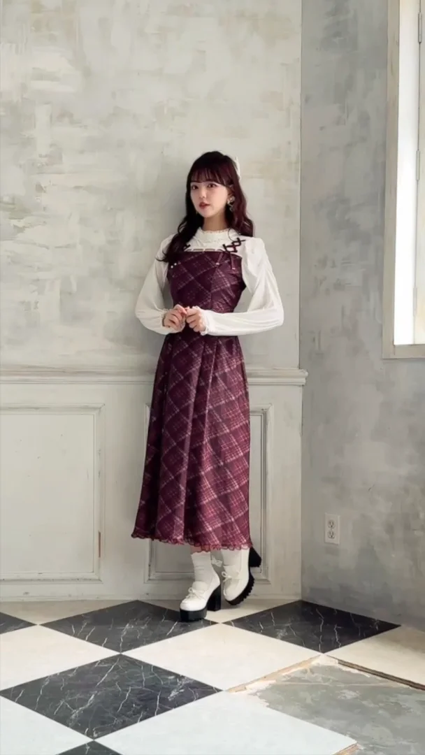 デコルテ開きロングワンピース | Rlab store