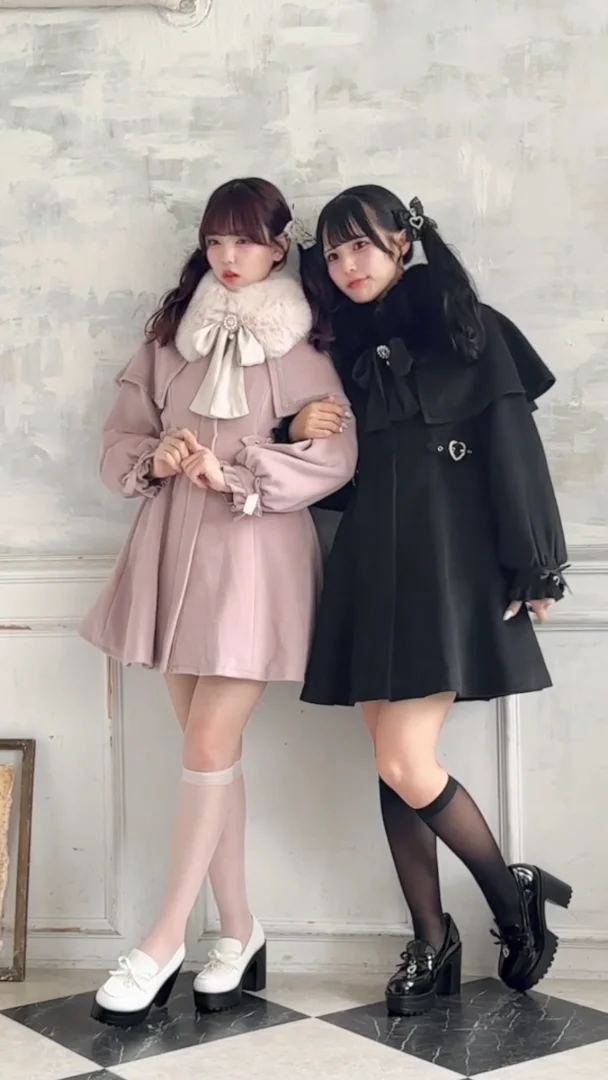 マルチWAYケープファーカラーコート | Rlab store