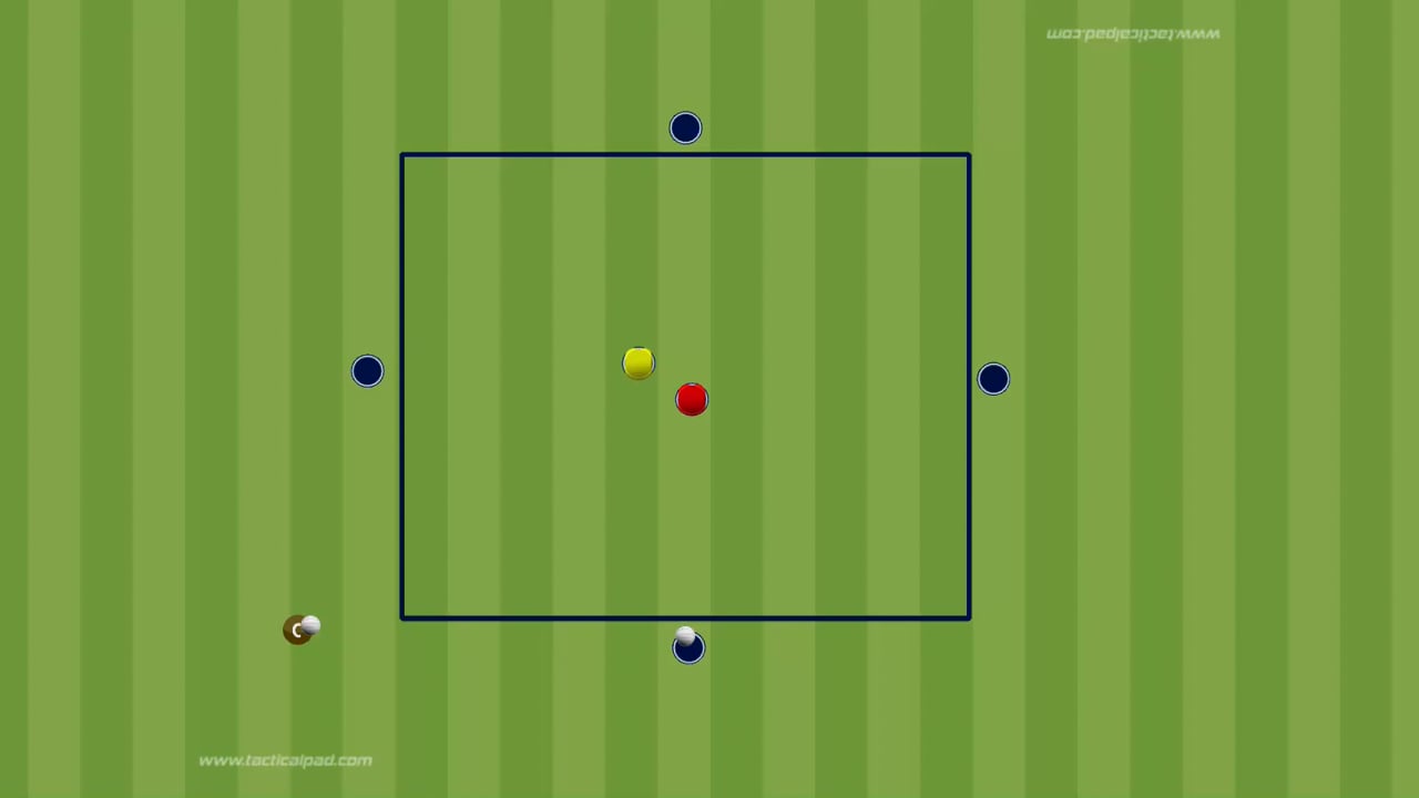 Hot Box Gaelic football 1v1 tackling practice