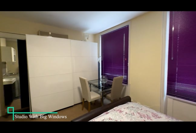Sunny Double Studio in South Kensington SW7 Main Photo