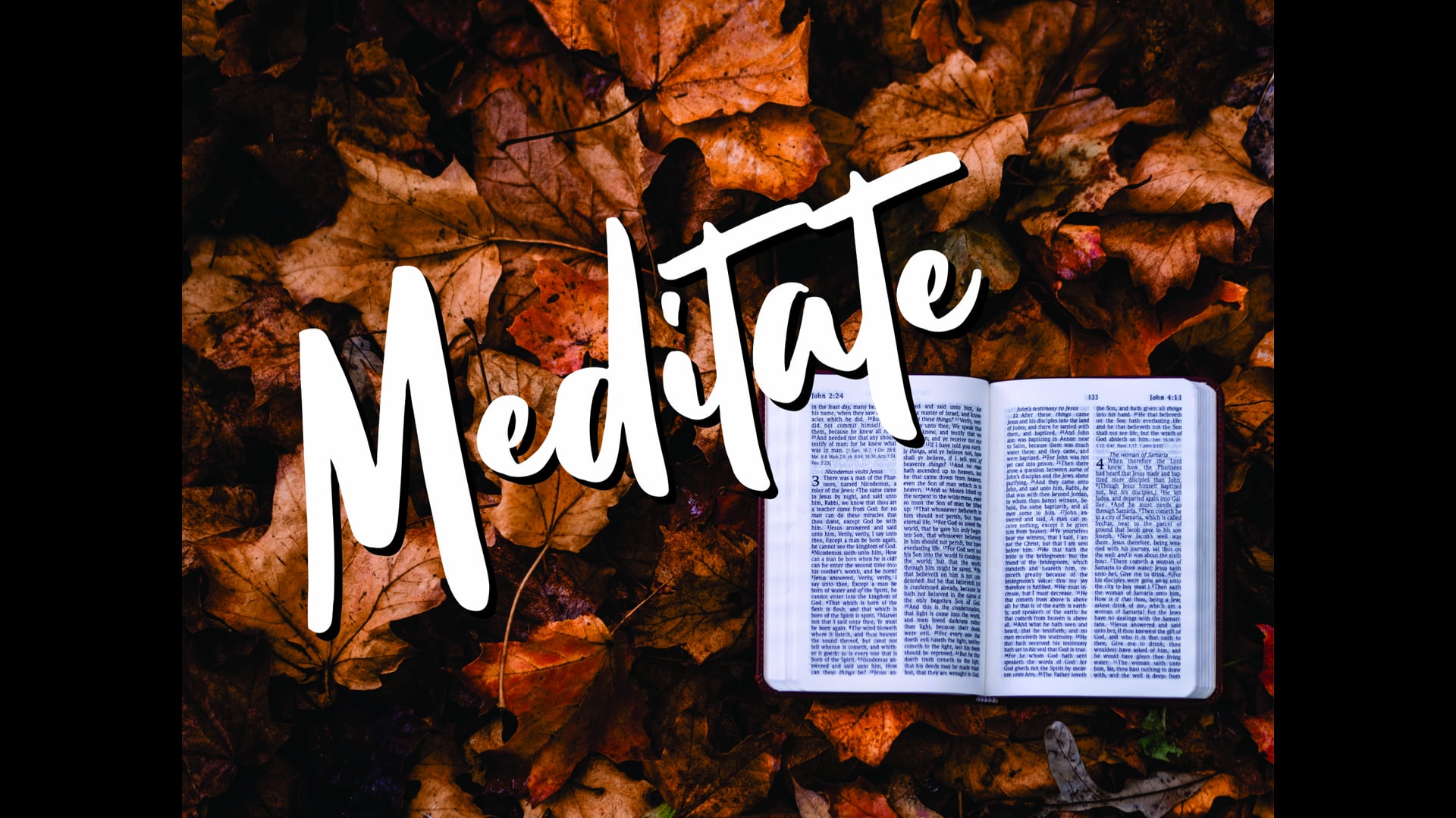 10.01.25 - How to Meditate on the Word of God