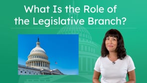 What Is the Role of the Legislative Branch?