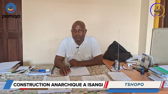 Constructions anarchiques à Isangi