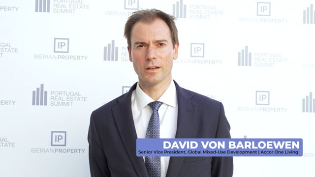DAVID VON BARLOEWEN - ACCOR ONE LIVING | PORTUGAL REAL ESTATE SUMMIT - 2025
