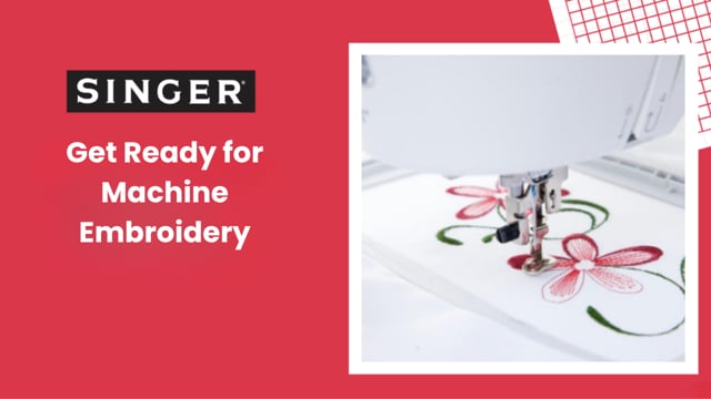 Recorded Live: Get Ready for Machine with SINGER ® Expert-Led Craft ...