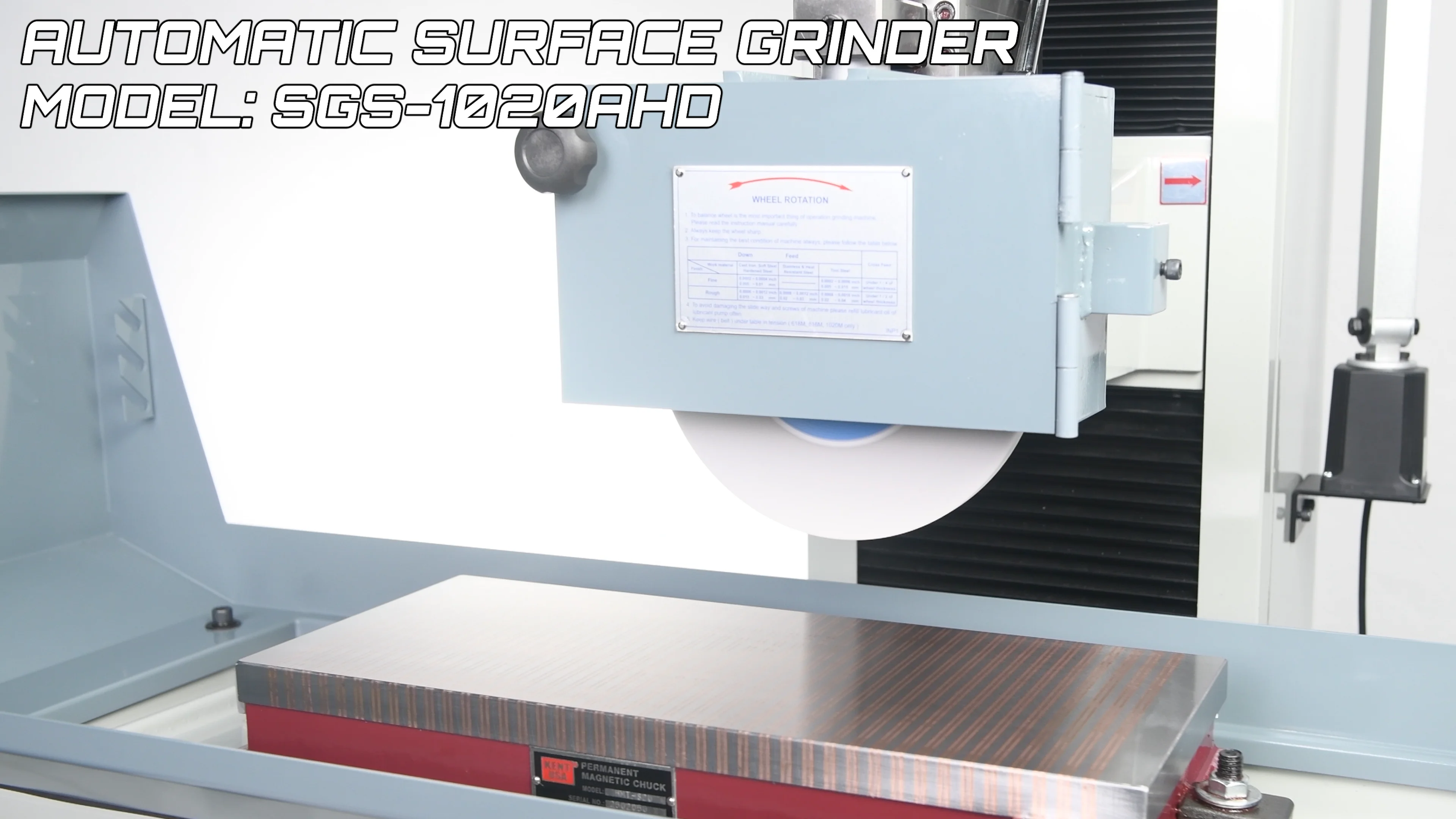 Buy SGS-1020AHD Automatic Feed Grinders - Kent Industrial USA