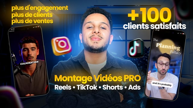 monter vos Shorts, Reels & Ads qui captent l'attention et convertissent  livraison 24h