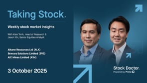 Taking Stock Weekly Insights 3 October 2025