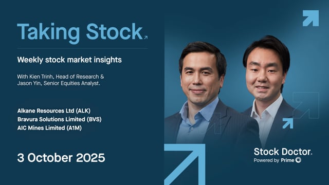 Taking Stock Weekly Insights 3 October 2025