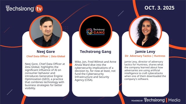 Techstrong TV October 3, 2025