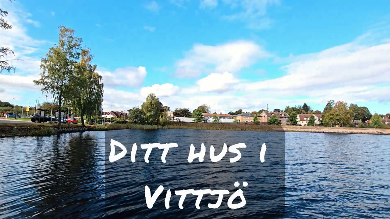 6 rum Villa på Waldaus väg 10 Vittsjö Hässleholms kommun - video