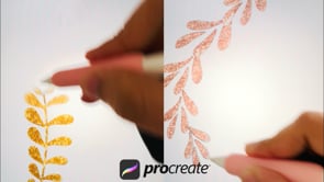 Procreate Brushes Gold Foliage Vol 1, a Brush Add-On by Fashion Workshop Bkk (Thumbnail 2 of 11)