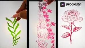 Whimsical Plants Procreate Brushes, a Brush Add-On by Fashion Workshop Bkk (Thumbnail 2 of 11)