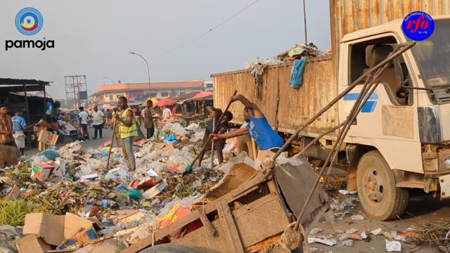 Gestion des déchets du marché central