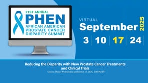 Reducing the Disparity with New Prostate Cancer Treatments and Clinical Trials