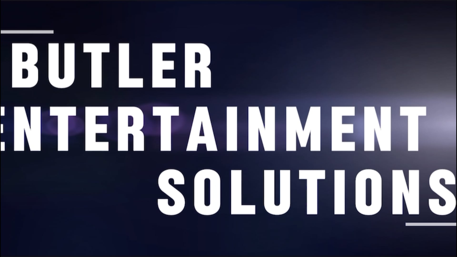 Promotional video thumbnail 2 for Butler Entertainment Solutions
