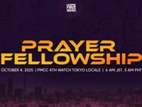 Tokyo Locale Prayer Fellowship | October 4, 2025
