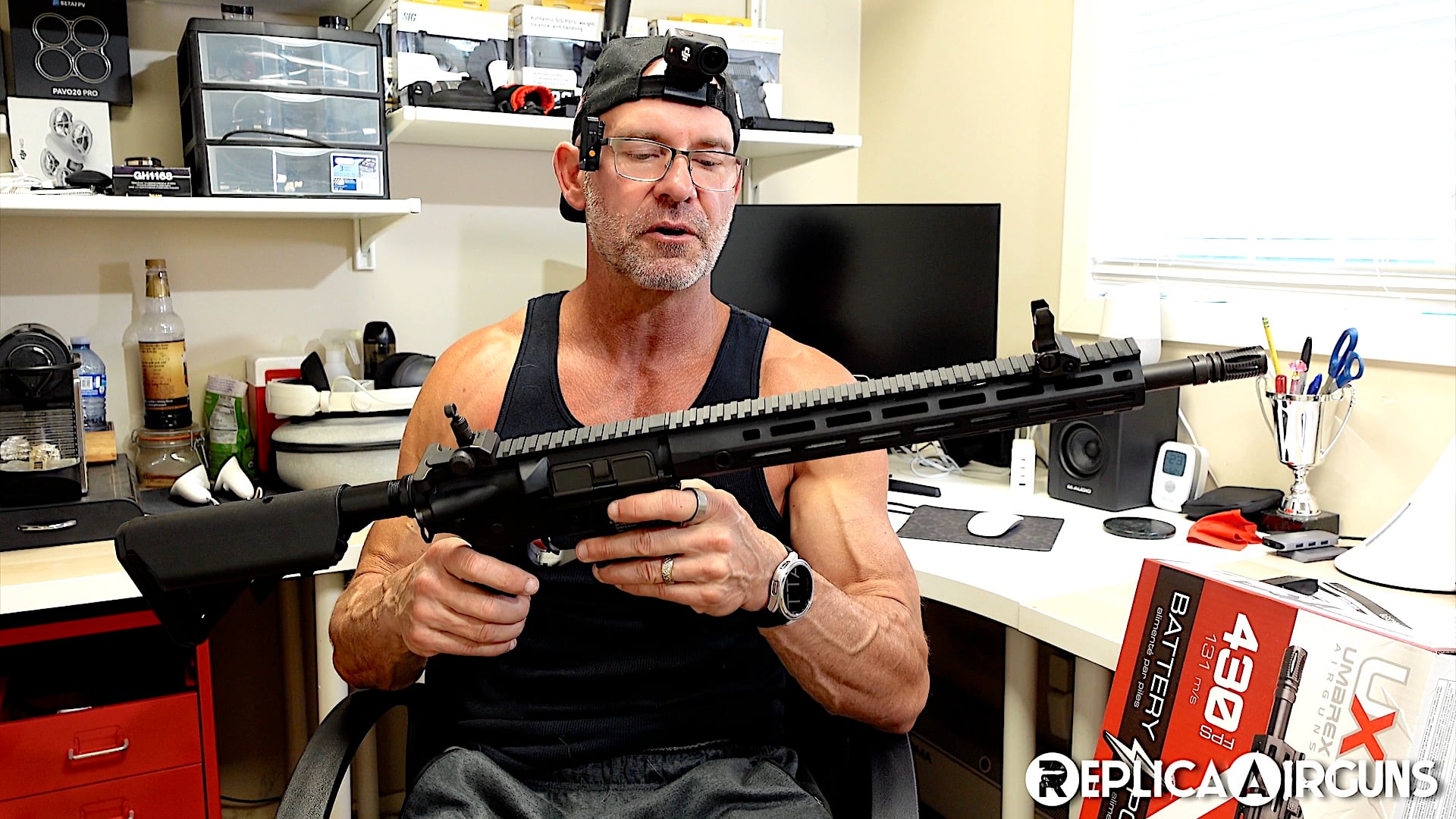 Umarex AER16 AEG Full Auto BB Carbine Table Top Review