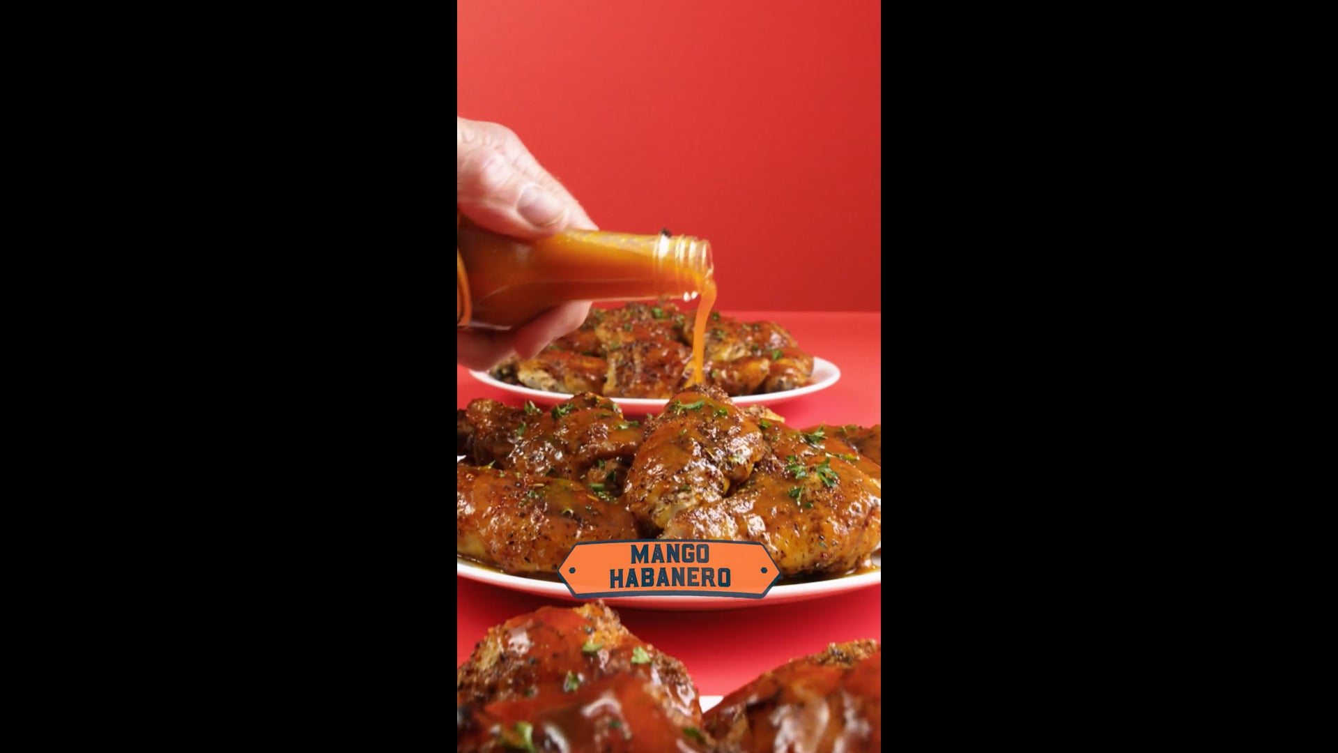 Local Hive Honey - Honey Hot Sauce Campaign - Wings