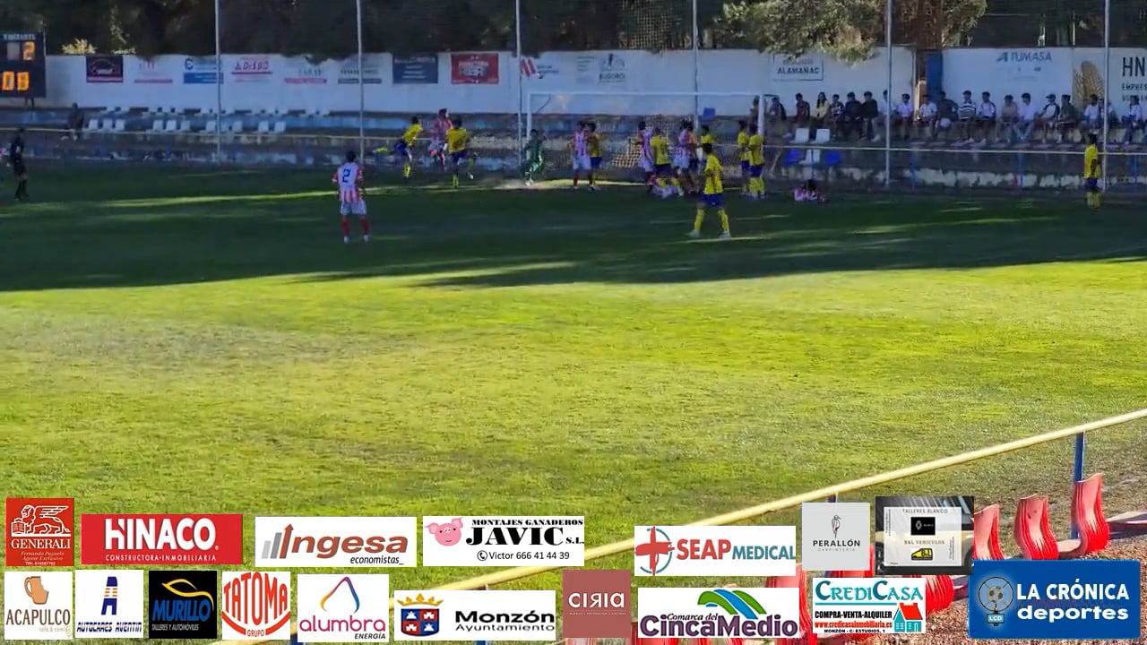 ( GOLES) CD Robres 2-3 At.Monzón Alumbra / J 5 / 3ª RFEF