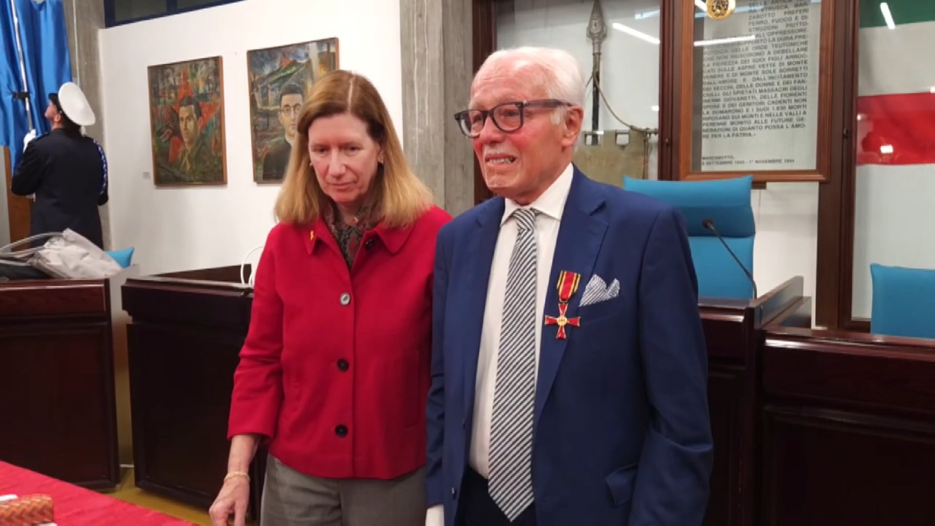 Il riconoscimento a Valter Cardi