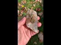 Smoky Quartz with Green Inclusions