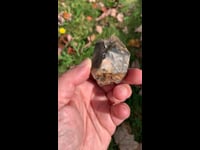 Smokey Quartz with Uncommon Square Inclusion