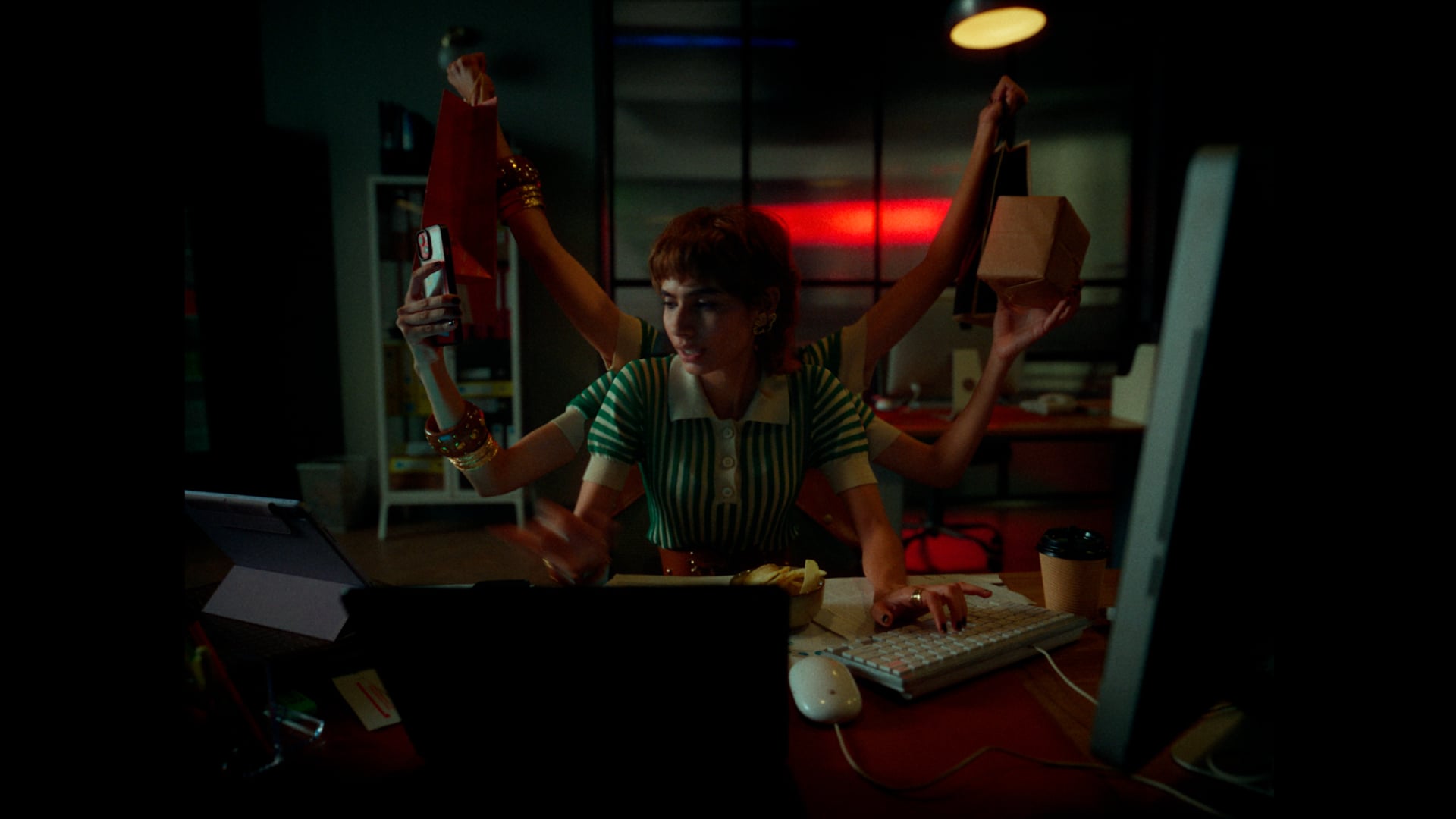 CRED card features film