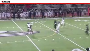 Penalty Enforcement.  Kick catching interference followed by a dead ball unnecessary roughness.  Possible free kick for score!