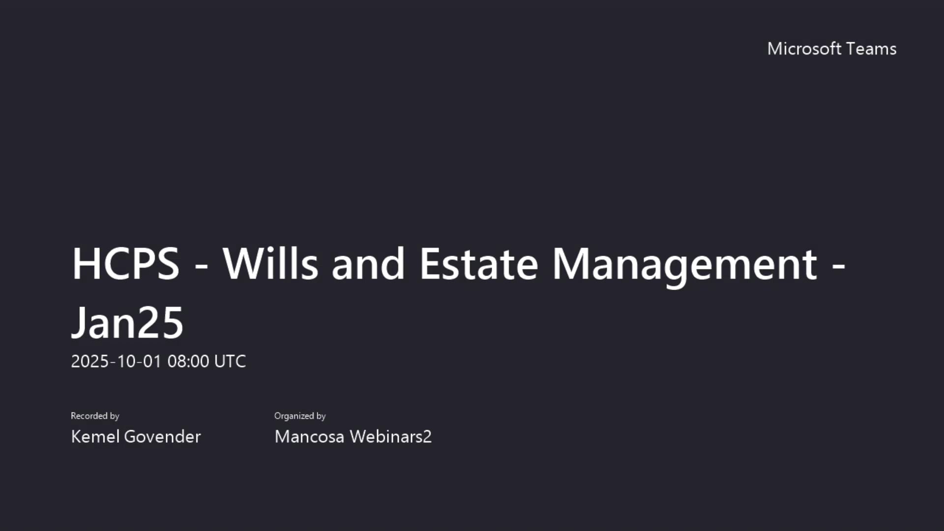 Curated visual reference: Picture Idea: Hcps Wills And Estate Management