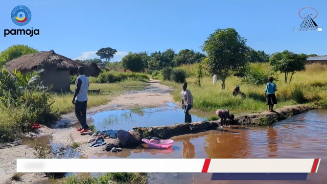 Village inondé : les habitants fuient