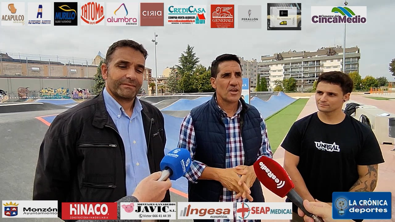 Monzón acoge el Campeonato de España  de Pump Track individual  El día 11 de octubre y para finalizar habrá una exhibición de  saltos y acrobacias de riders