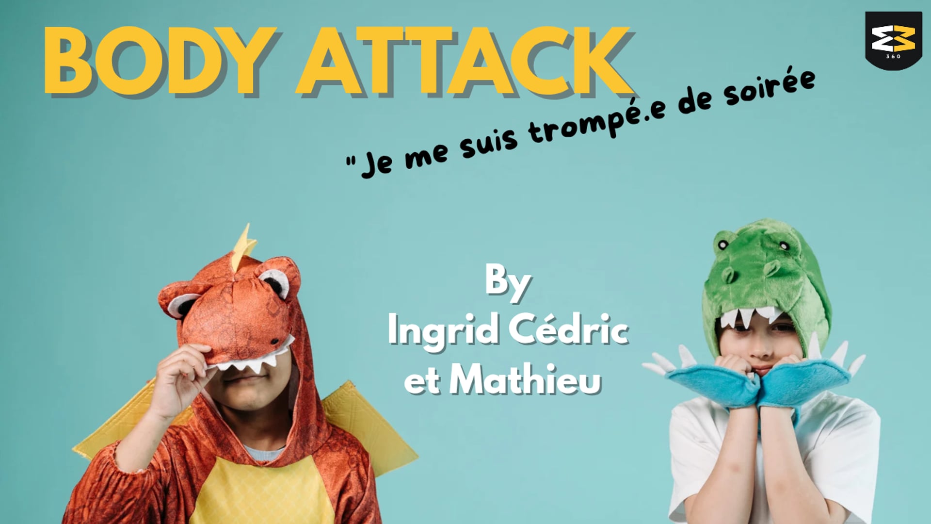 LIVE 25/10/01 - BODY ATTACK - INGRID, CEDRIC & MATHIEU