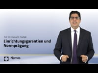 012 - Einrichtungsgarantien und Normprägung
