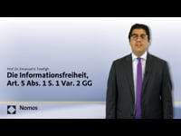 020 - Die Informationsfreiheit, Art. 5 Abs. 1 S. Var. 2 GG