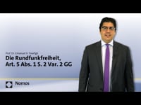 022 - Die Rundfunkfreiheit, Art. 5 Abs. 1 GG