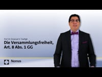 024 - Die Versammlungsfreiheit, Art. 8 Abs. 1 GG