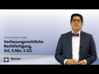 040 - Verfassungsrechtliche Rechtfertigung, Art. 3 Abs. 1 GG