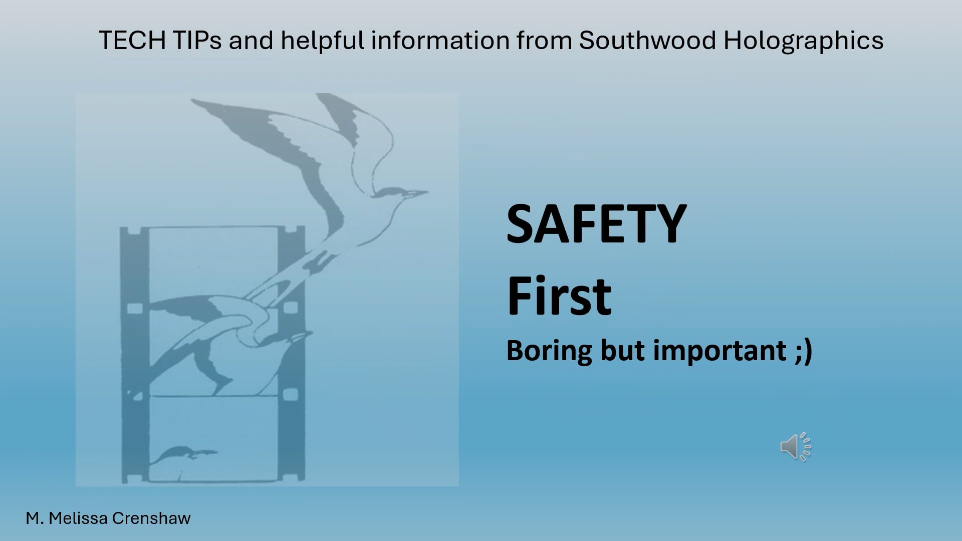 Safety First