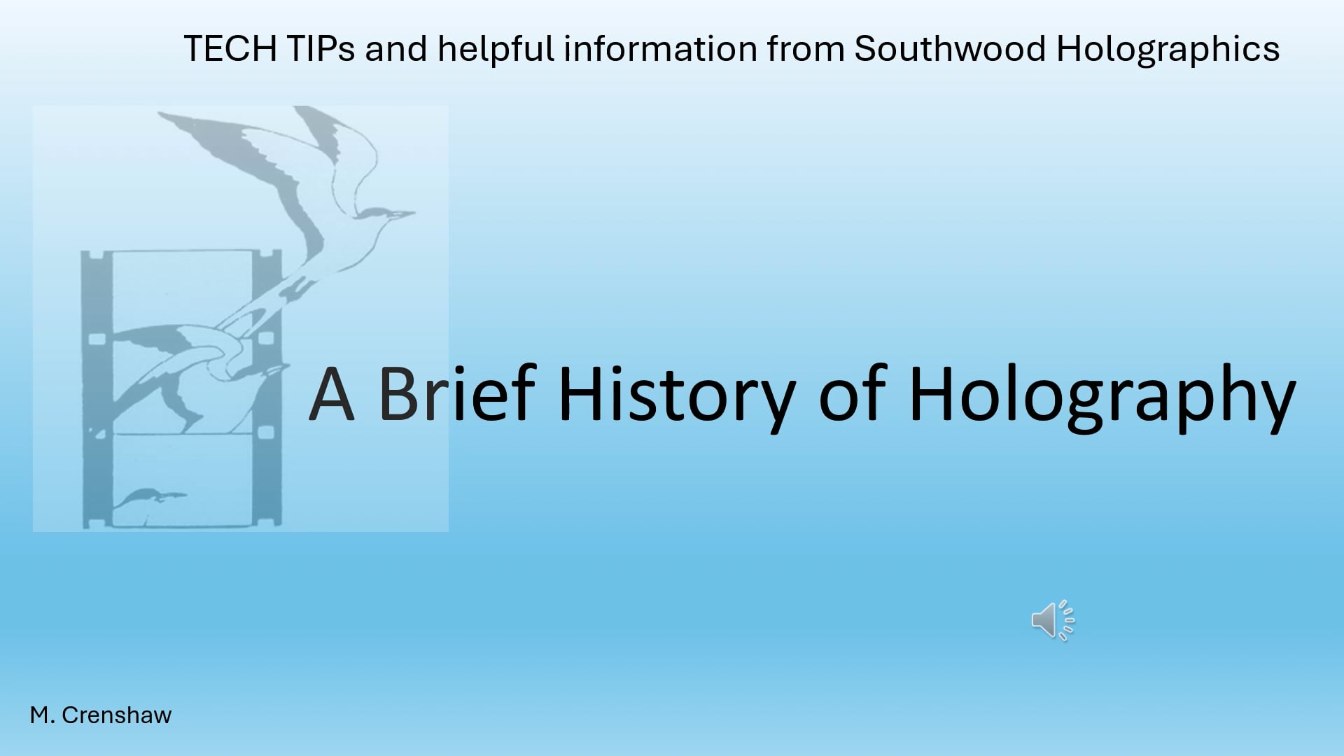 A Brief History of Holography
