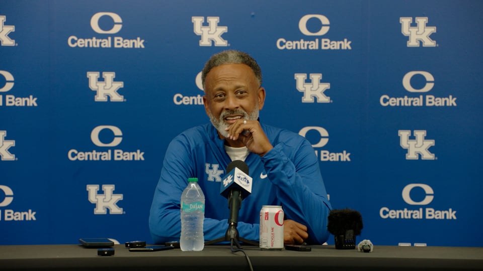 VIDEO:  UK Women's Basketball Coach Kenny Brooks Discusses 2025-26 Wildcats