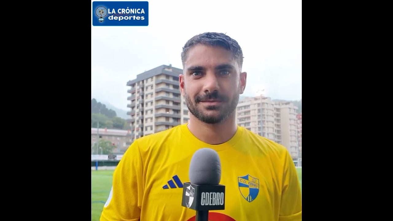 BORJA MARI (Jugador Ebro) Beasain KE 1-1 CD Ebro / Jor. 5- Segunda Rfef / Gr 2 / Fuente: Instagram CD Ebro
