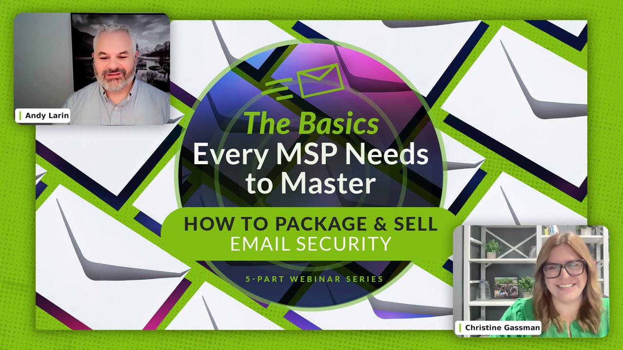 How to Package & Sell Email Security