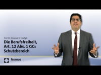 045 - Die Berufsfreiheit, Art. 12 Abs. 1 GG: Schutzbereich