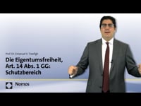 049 - Die Eigentumsfreiheit, Art. 14 Abs. 1 GG: Schutzbereich