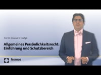 059 - Allgemeines Persönlichkeitsrecht: Einführung und Schutzbereich