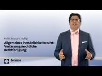 062 - Allgemeines Persönlichkeitsrecht: Verfassungsrechtliche Rechtfertigung