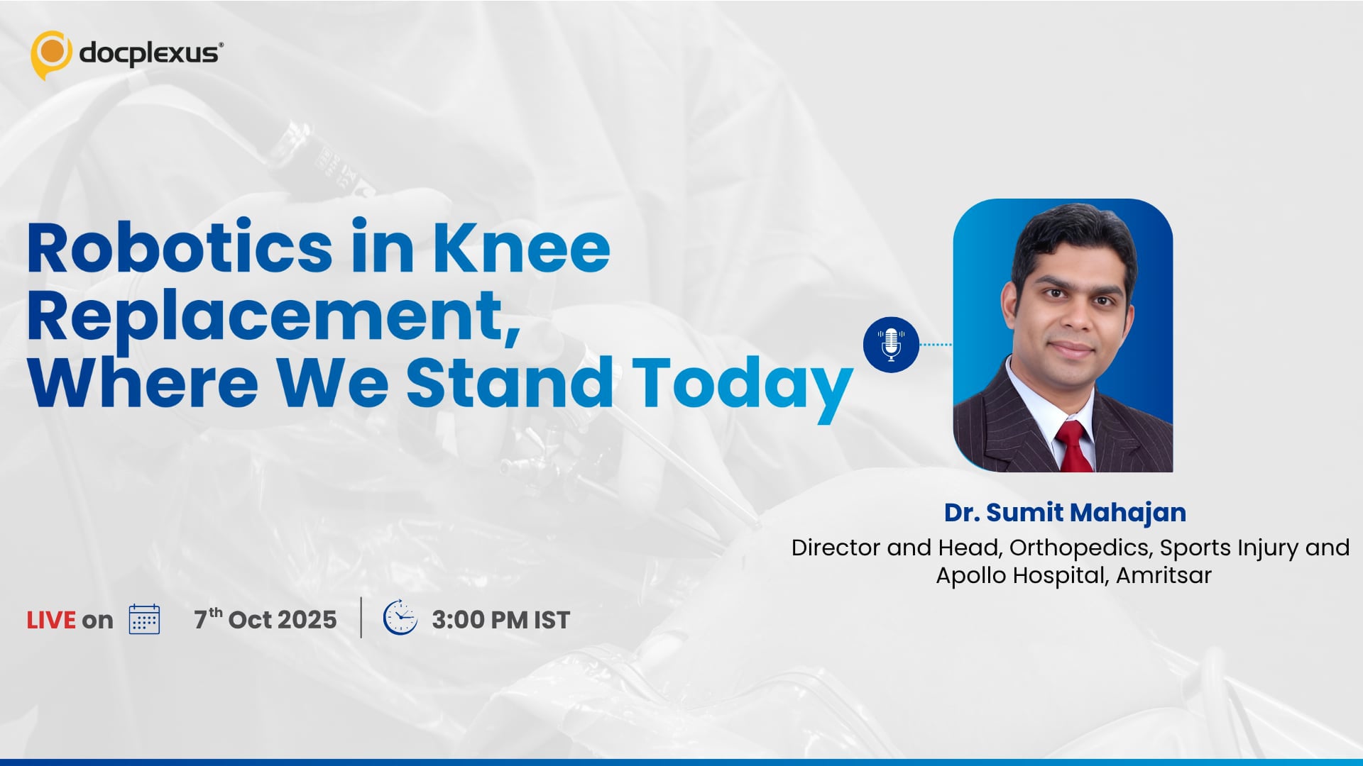 Robotics in Knee Replacement: Where We Stand Today